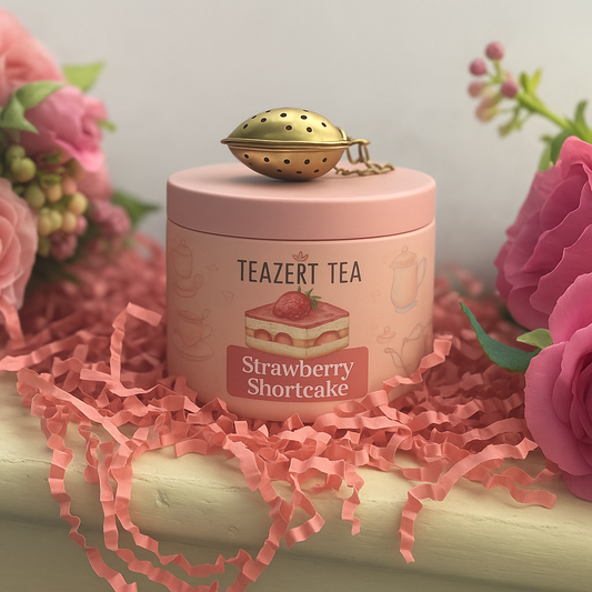 Strawberry Shortcake Tea ( Free Steeper Included)