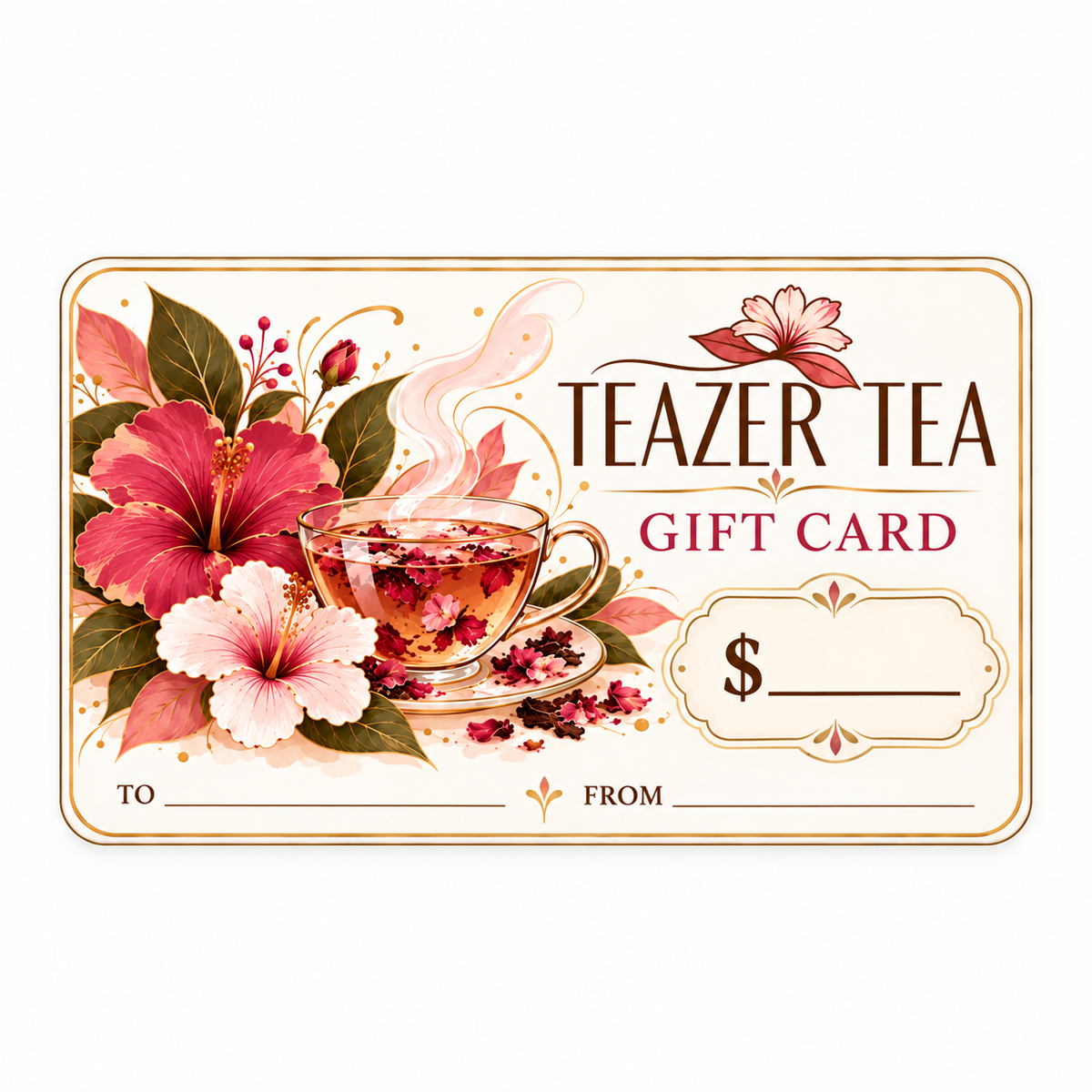 Teazert Tea Gift Card